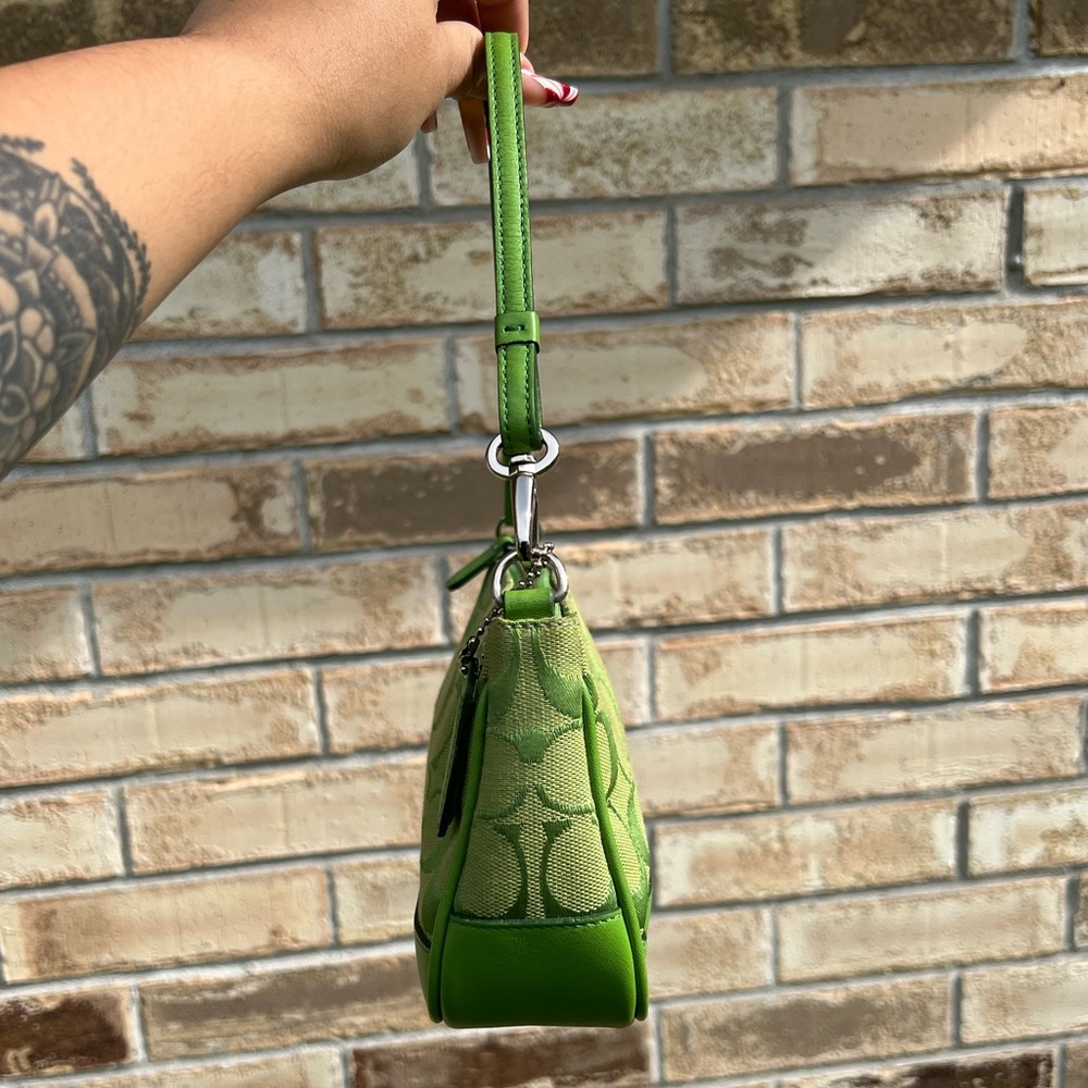 Coach Y2K Green Demi Pochette - Picture 5 of 7